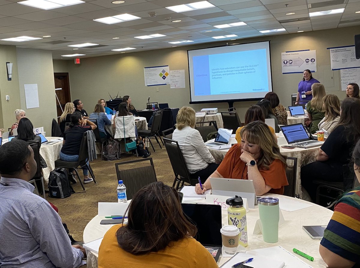 RBobinchuck's tweet photo. In our afternoon session at the @unboundedu #StandardsInstitute West, our #InstructionalLeaders discussed why Grade-Level instruction is important and how to determine the demands of a lesson. We also did some math!
#ShiftsInMath #KnowBetterDoBetter #BeTheChange #MathIsFun https://t.co/iUyithHYhw