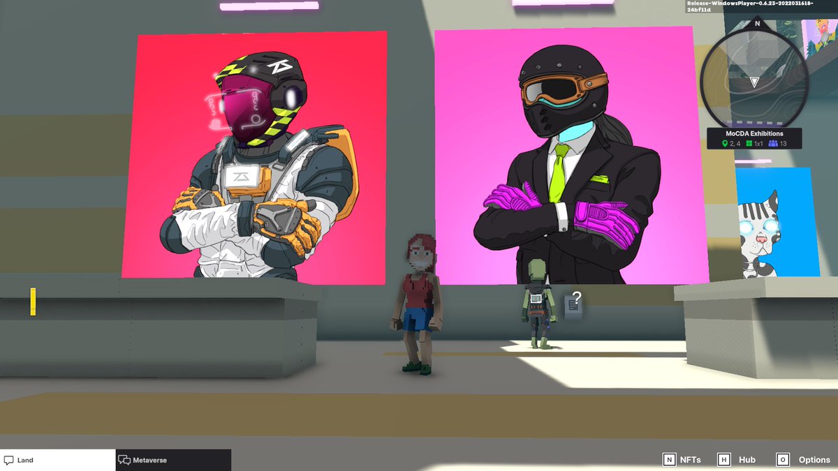 TonyaYarkova's tweet photo. @TheSandboxGame @MOCDA_ I just participated in the #TheSandbox weekly contest for a chance to win 200 mSAND! Here is my favorite piece from the exhibition, check out my screenshot below!
👇 https://t.co/1AwrqgZFJ3