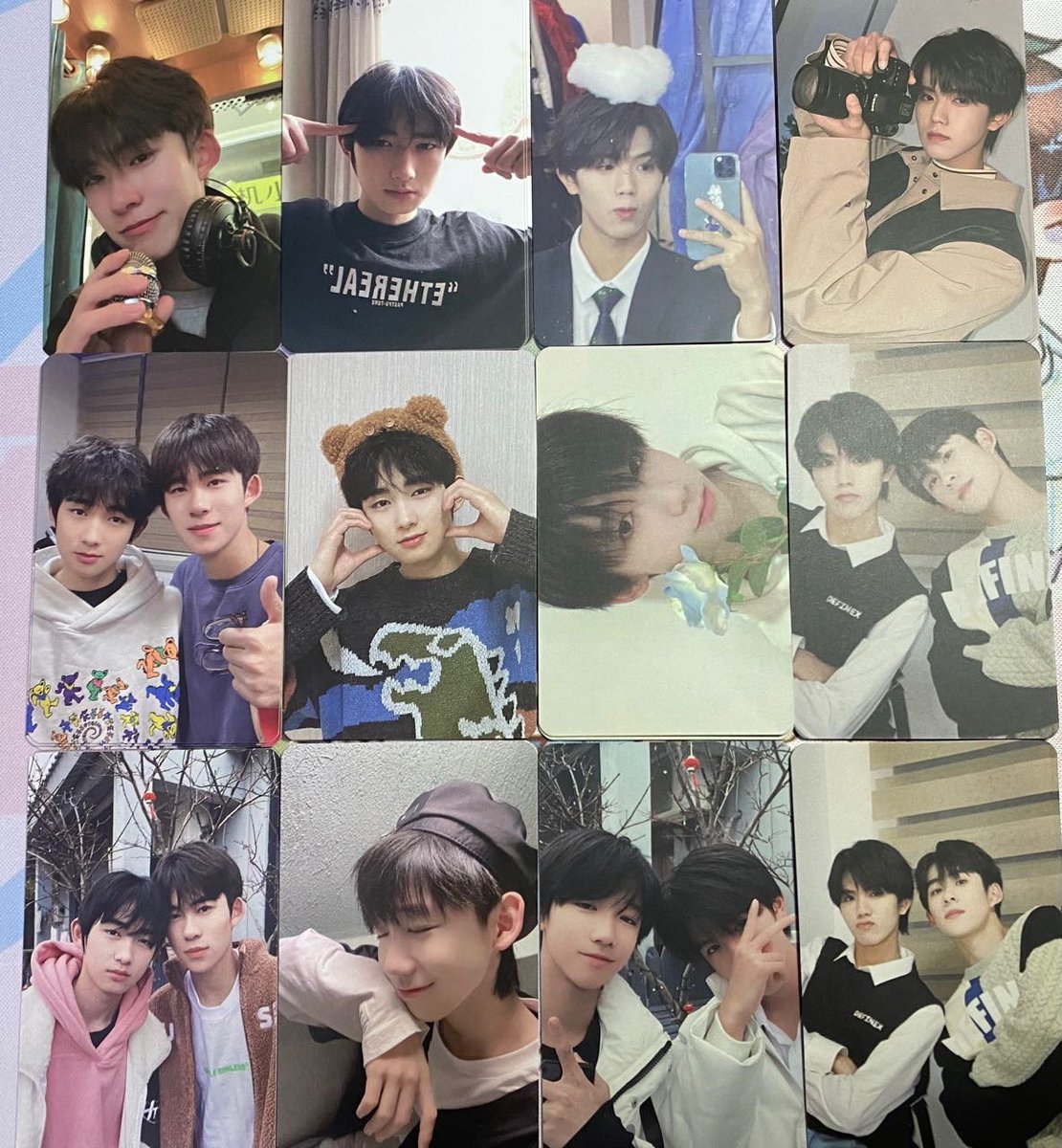 yuuhangs's tweet photo. hello everyone i’m selling these photocards from the 哥哥2 merch! if anyone wants any just circle and dm me for price ☺️

#易安中学 #易安音乐社 https://t.co/ce3y1bNkLo