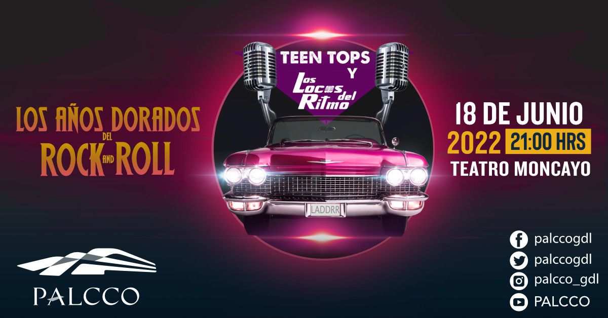 viborildasigue's tweet photo. ¿QUIERES RECORDAR #LosAñosDoradosDelRockAndRoll ?
#TeenTops #LosLocosDelRitmo
DA LIKE Y RT A ESTA PUBLICACIÓN SI QUIERES PARTICIPAR Y GANAR 2 DE BOLETOS PARA ESTE CONCIERTO en @palccogdl
RESULTADO : 16 DE JUNIO .
SI PARTICIPAS "SÍGUEME" PORQUE AL GANADOR
SE LE ENVIARÁ DM https://t.co/WiorvHvHF8