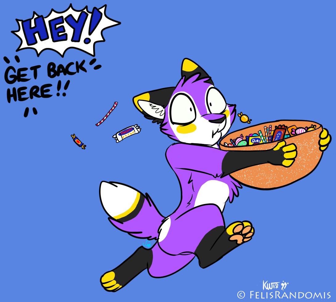 PurpleFoxFable's tweet photo. Run forest fun! #furry #furryfandom https://t.co/c8rB29GTop