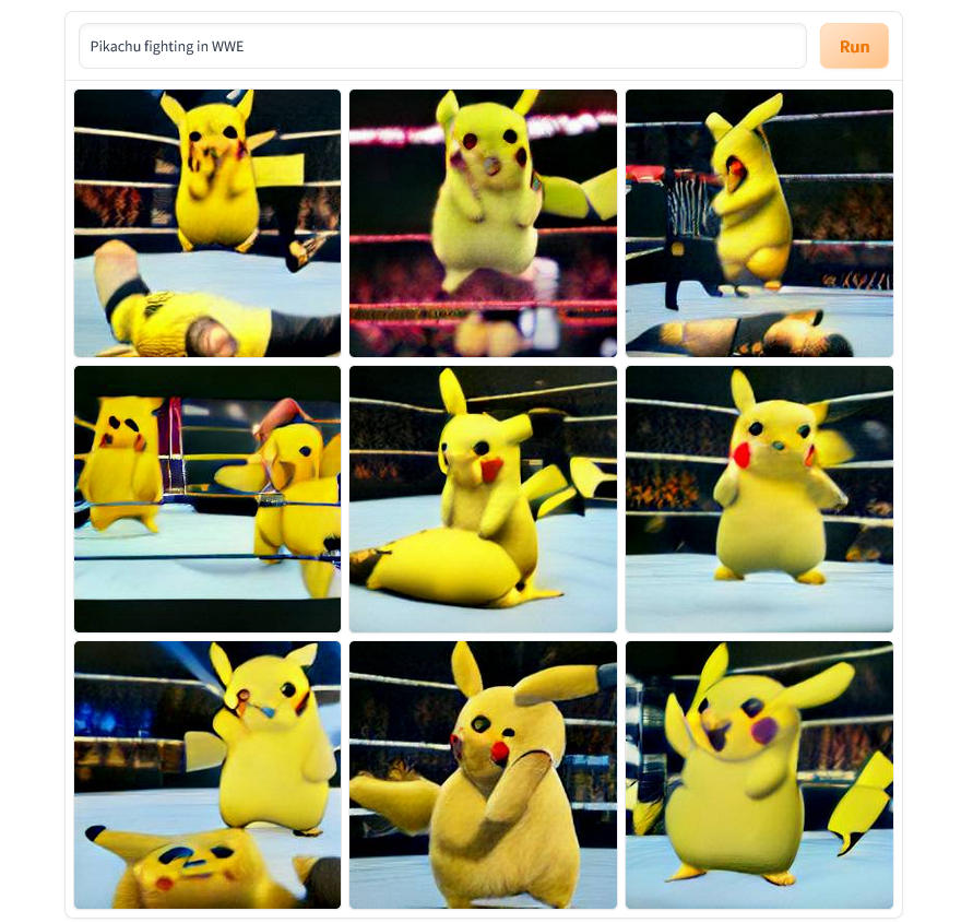 AyoBoss10's tweet photo. Middle one kinda sussy #dalle #Pikachu https://t.co/UkBtfURuoy