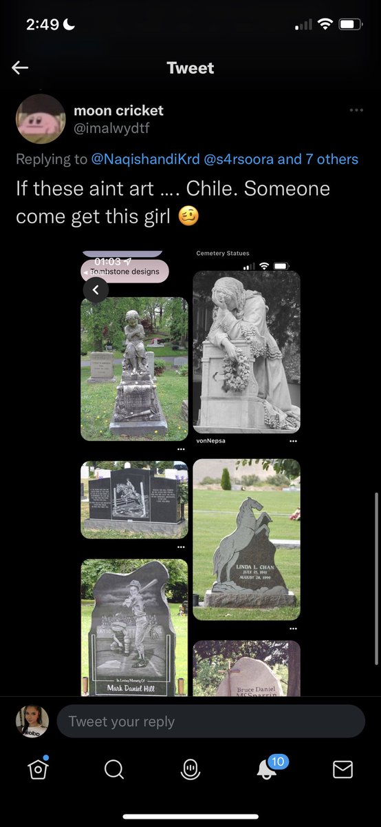 NaqishandiKrd's tweet photo. @s4rsoora @vmpirewrkday @Jaielx @imalwydtf @jaxlyn_ @GensisCrystals @420flowergurl @mizphantasm @PopCrave blocked me aswell cause the guy posted this dumb shit after we were talking about ancient egyptian tombstones https://t.co/0iXlxZcGKQ