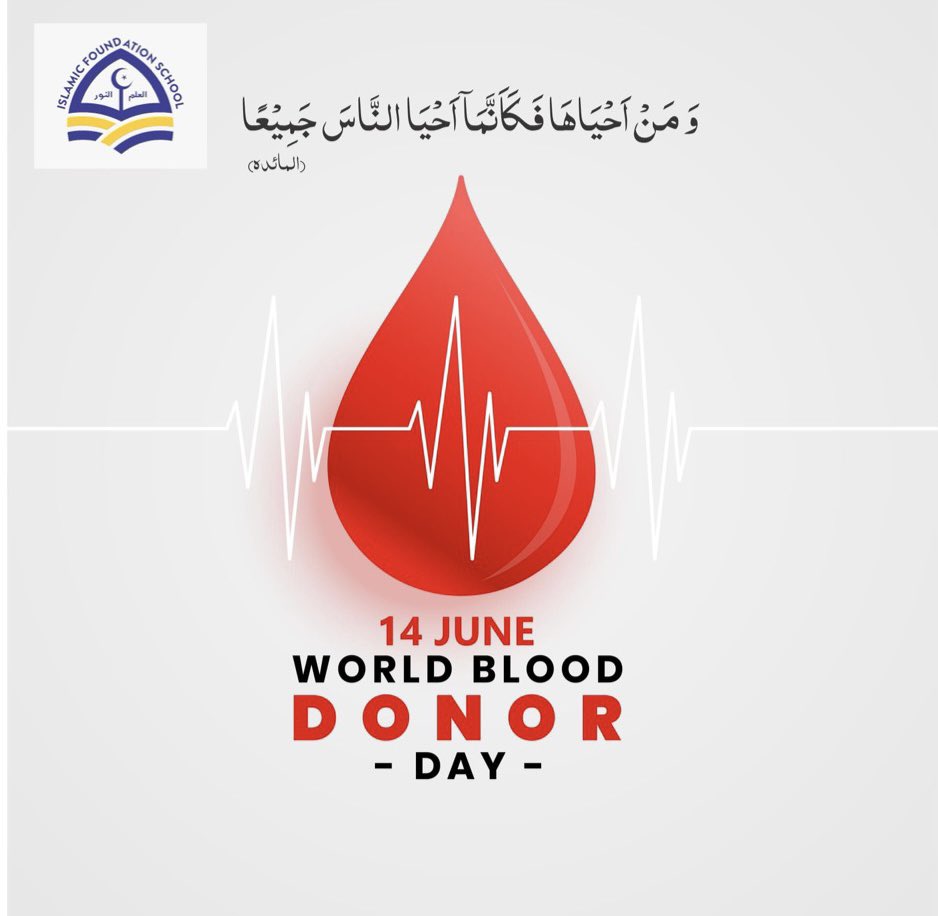 uzmish's tweet photo. 14 JUNE - WORLD BLOOD DONOR DAY
اس دن کی مناسبت سے بچوں کو سکھائیے:
زندگی کی اہمیت ۔
زندگی بچانے کی اہمیت ۔
جسم میں خون کا کردار ۔
خون عطیہ کرنے کی اہمیت۔ https://t.co/jxC0eJwdeu
