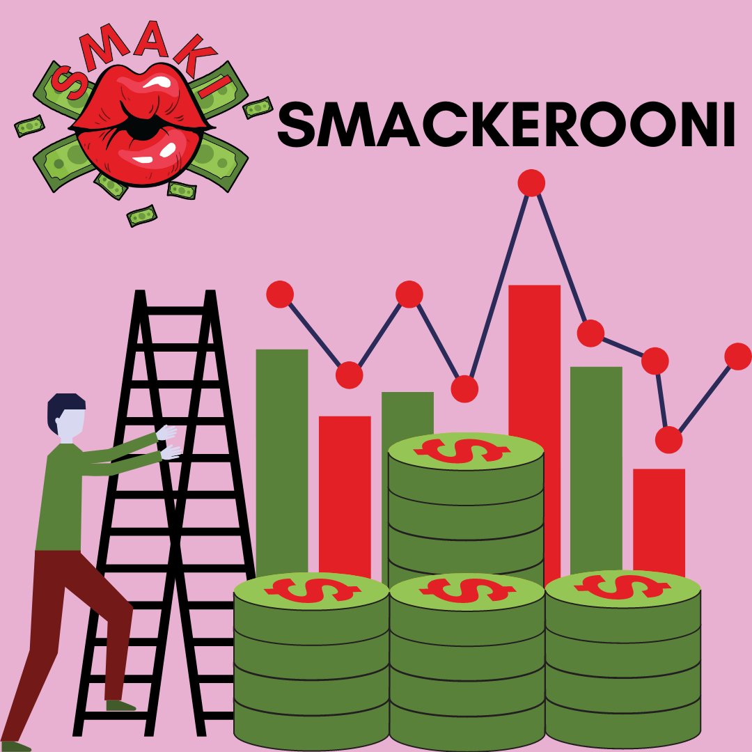 Smackerooni (SMAKI) - Up, is the only direction with SMAKI. At Smackerooni we love upward graphs just as much as you. Join today and experience the high with us.

Website: smackerooni.com Instagram: instagram.com/smakitoken/ 
#SMAKI #Smackerooni #love #dating #graphs #love