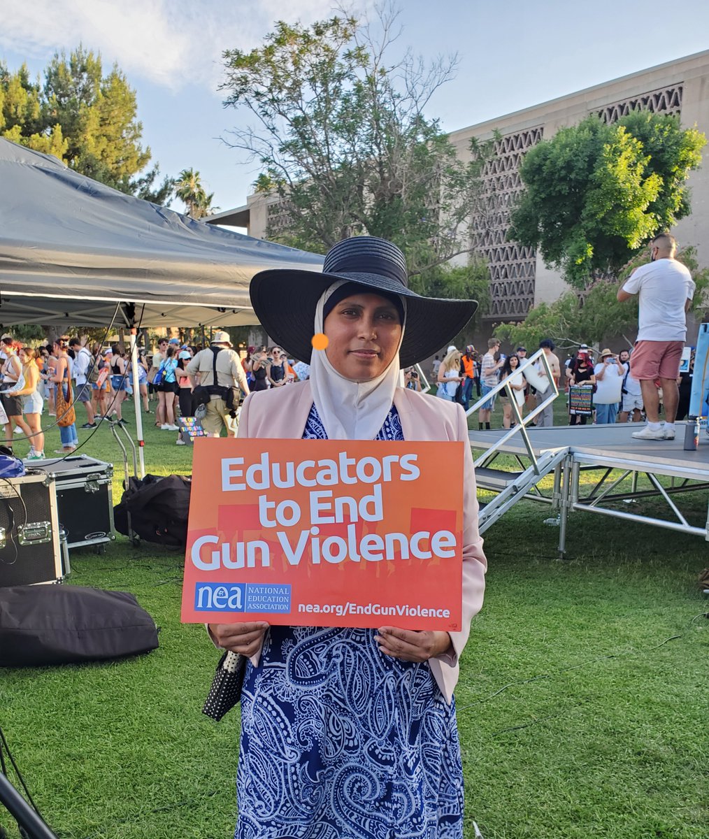 ShamsForAZ's tweet photo. I am saddened that we have to continuously rally for safer gun laws every single time a terrible tragedy occurs in our country that could have been prevented.  Nonetheless, the fight continues. (1/2)
#DontLookAway #endgunviolencenow #AZStateCapitol #2022  #shamsforaz https://t.co/gBhtAcFkKI