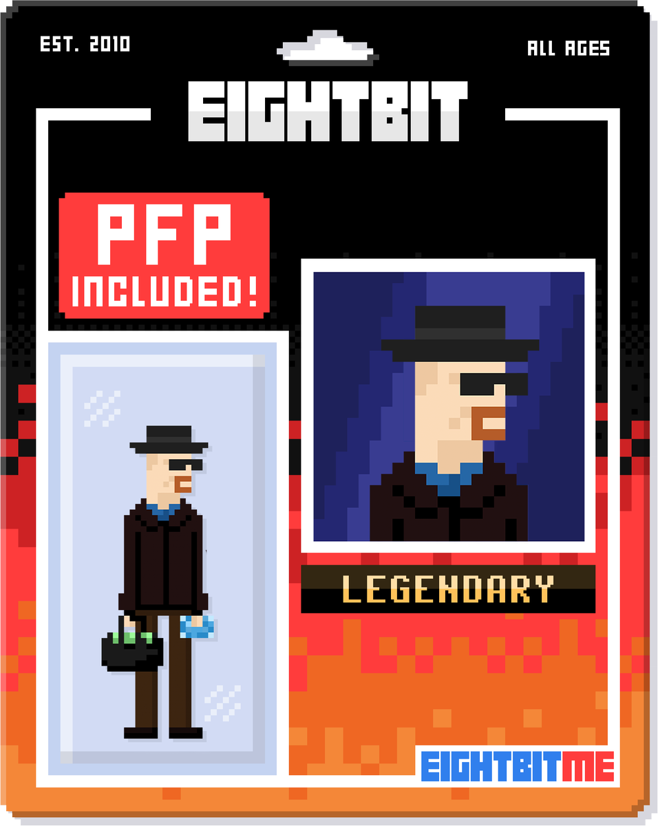 dbnin9's tweet photo. π¨βπ«Heisenbergπ§ͺ is packed π¦.
#EightBitMyWay
@eightbit
#bitbybit
#Heisenberg
#BreakingBad https://t.co/TaVywL0PYI