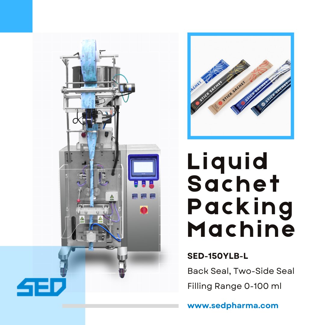 SedPharma's tweet image. 🔥𝐇𝐨𝐰 𝐃𝐨 𝐖𝐞 𝐏𝐚𝐜𝐤 𝐋𝐢𝐪𝐮𝐢𝐝 𝐢𝐧 𝐒𝐚𝐜𝐡𝐞𝐭𝐬?
- Supporting back seal and two-side seal
- Packing capacity reaches 65 sachets/min
Check for more: 
sedpharma.com/Liquid/Paste-S…
#sedpharma #sachet #sachetpacking #sachetpackaging #machinery #packaging