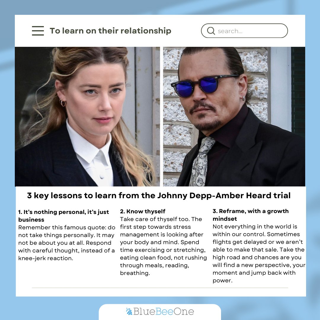 BlueBeeOne's tweet image. AMBER HEARD AND JOHNNY DEPP.. SPLIT?

How did the two lovers end their romance? What’s going on with the Heard-Depp trial? And whose side are we on in this issue? 

YOU, what’s your take in the Amber Heard x Johnny Depp issue? Share your thoughts in the comments below! 😝
