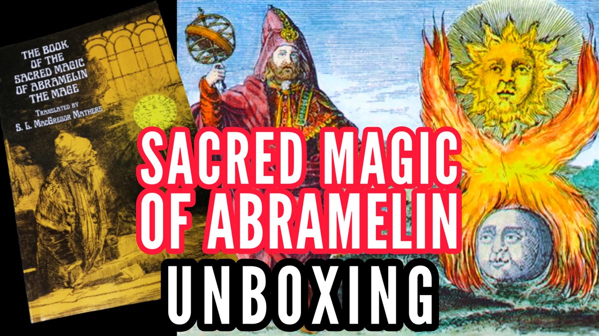 lexyalexa888's tweet photo. The Book of The Sacred Magic of Abramelin The Mage S.L. MacGregor Mathers Unboxing Aleister Crowley
🔺NEW #youtube #video
https://t.co/N7dTRNel0H
#magic #books #unboxing #sacredmagicofabramelin
#aleistercrowley #themage #thelema #ordotempliorientis https://t.co/UJD0UfsgME