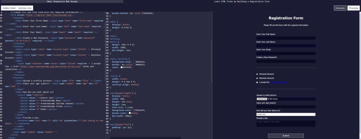 willtra76696281's tweet photo. [3rd DayOfChallenge] It's look so simple but turned out it was not, my head almost blow up, I need to practice more css
#100daysofcodechallenge #100DaysOfCode #html #css https://t.co/YBFYUvsCyk
