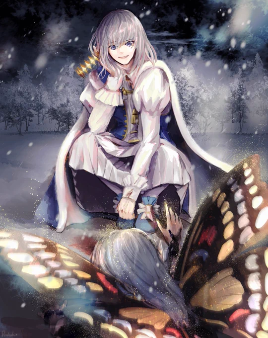 アヴァロン・ル・フェ 1周年らしいので昔描いたオベロンを加筆修正しました
#FGO 