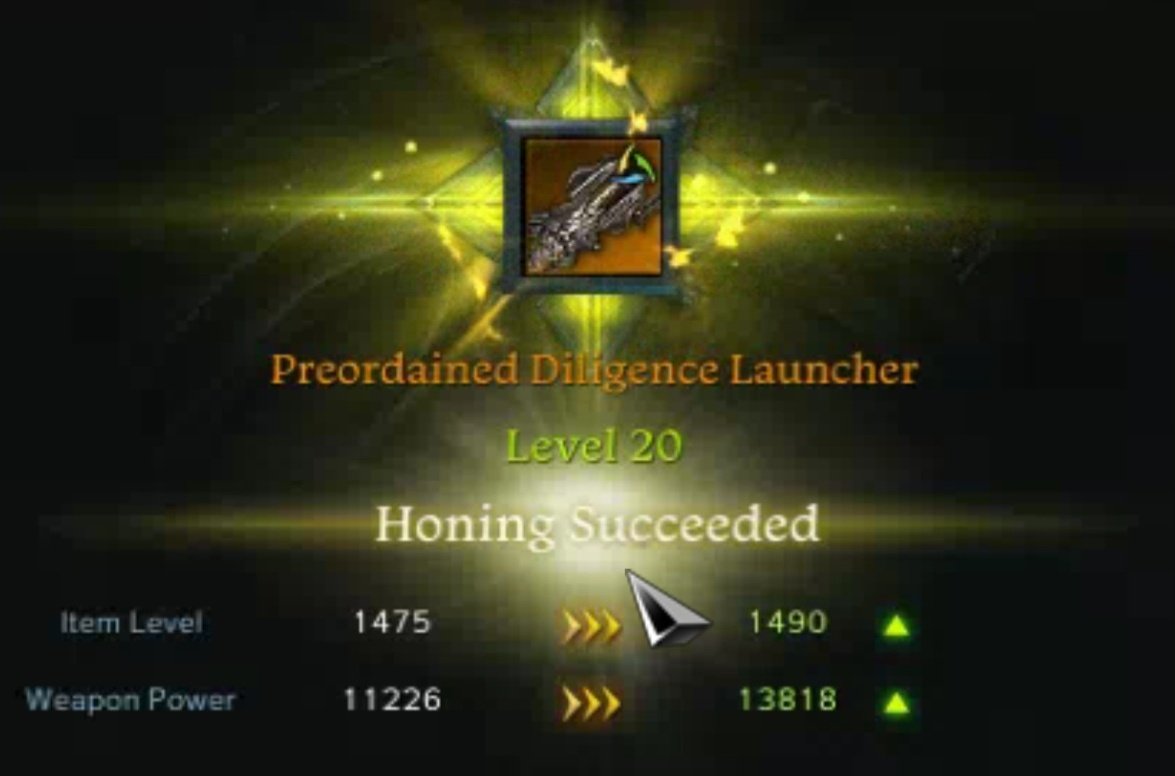 Runes_Ur's tweet photo. Hey @playlostark I've finally done it! It's took everything I had, but I've finally made it to +20 weapon on my Artillerist! #LostArk #LostArkMMO The weapon glow goes so well with my character 💙💛 https://t.co/O6j7H4SqrN
