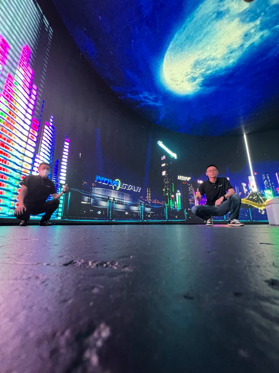 novastartech's tweet photo. We had a great time with #EvolveTechnology in #lasvegas!
Looking forward to the co-operations in the future! 🥳
#novastar #novastartech #event #expo #ledindustry #ledsystem https://t.co/zZJczlZo2g