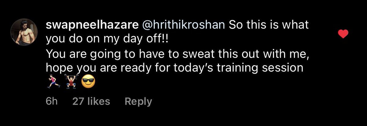 HrithikRules's tweet photo. When you forget that your trainer follows you on social media and post pics of your cheat meal 😂🤭 #hrithikroshan https://t.co/kYU09w6bQR