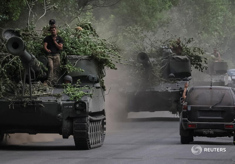 Russian forces cut off the last routes for evacuating citizens from the eastern Ukrainian city of Sievierodonetsk, according to a Ukrainian official reut.rs/3MNquQS