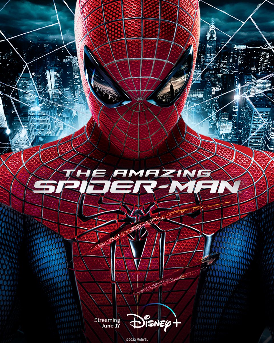 DisneyPlusUK's tweet photo. Our Spidey Senses are tingling. 🕷
Catch these Spider-Man movies swinging onto Disney+ in the UK on June 17! (3/3) https://t.co/gREs0sb5vW