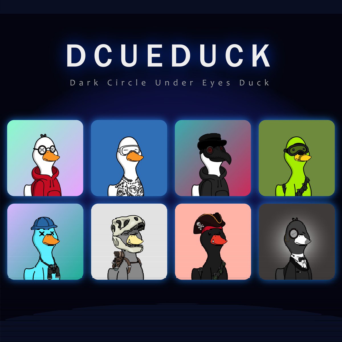 Dcueduck's tweet photo. Dcueduck์ ์๊ฐํฉ๋๋ค!
๋๋ง์ Dcueduck์ด ์ฌ๋ฌ๋ถ์ ๊ธฐ๋ค๋ฆฝ๋๋ค.
#NFT #NFTGiveaway #NFTartist #nftart #klay #Dcueduck https://t.co/rY8rwTCNaF