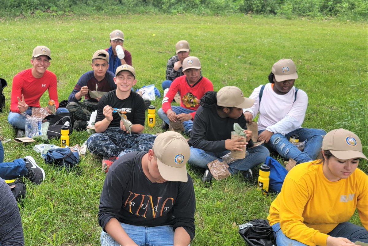RickoverNavalHS's tweet photo. Cadets eating MREs (Meals ready to eat) at Basic Leadership Camp! #BLT #BasicLeadershipCamp
@ChiPubSchools @JrotcCps https://t.co/YKckYAb4Dn
