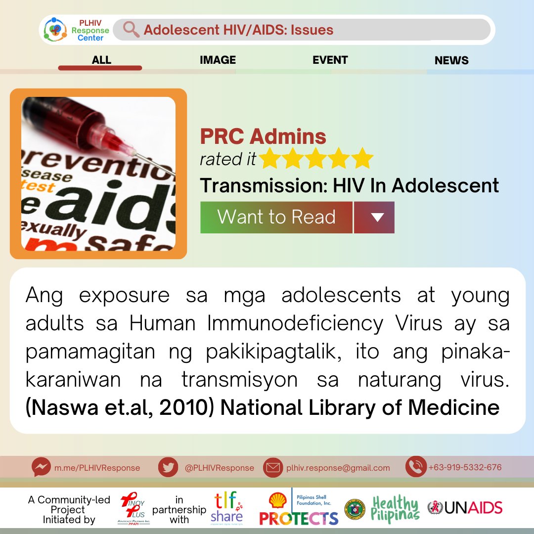 PLHIVResponse's tweet photo. Ikaw ba'y mayroong katanungan tungkol sa HIV? Itanong lamang ito sa PRC.#HIVTransmission #HIV #AskPRC #AskPRCNow #AdolescentHIV #HealthyPilipinas https://t.co/nk61YwBefp