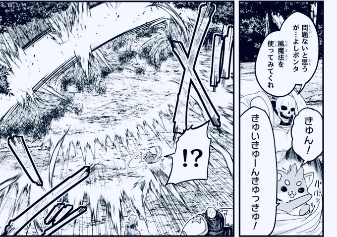 こちらは、ある条件を満たした時のポンタの本気💀🦊
#骸骨騎士様 