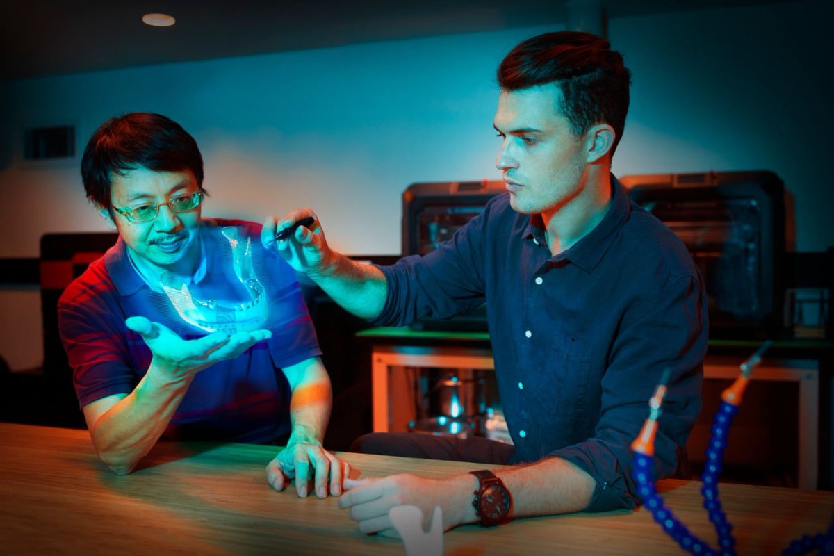 InnovativBioEng's tweet photo. Surgical planning tool designed by Engineering PhD student, Mr. Ben Ferguson, advances the efficacy of next generation 3D-printed bone implants.
https://t.co/xwWj4lPLbr https://t.co/g8XK8yrGkp
