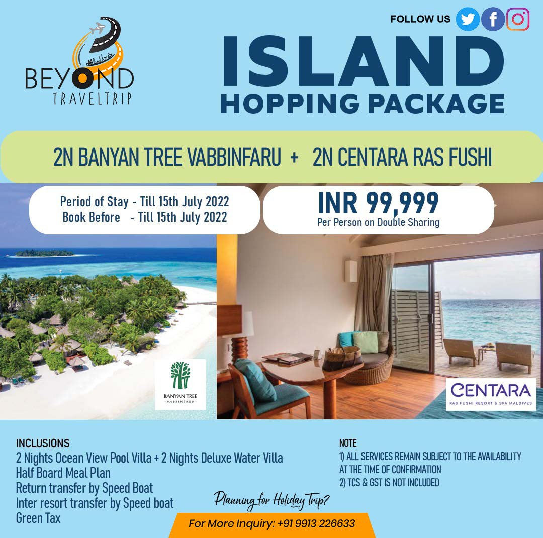 BTraveltrip's tweet photo. Island hopping package ✌🏻
.
#beyondtraveltrip #beastoryteller #maldives #travel #maldivesislands #visitmaldives #beach #maldivesresorts #travelphotography #nature #travelgram #ocean #maldiveslovers #paradise #sea #vacation #sunset #maldivesisland #beautifulmaldives #photography https://t.co/yzZgXJVMLe