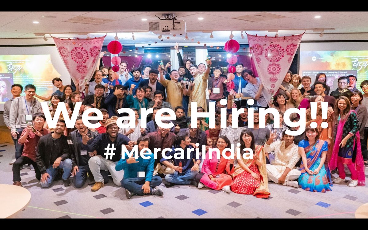 ReactDayIn's tweet image. Thank you so much for joining #ReactDayIn2022 and we are very happy to meet you!! 🤲
We are looking forward to meeting people who are just as excited as us to write the new chapter of Mercari’s history 🪐 ✨
careers.mercari.com/hello-india/
#MercariIndia #Mercari @MercariDev