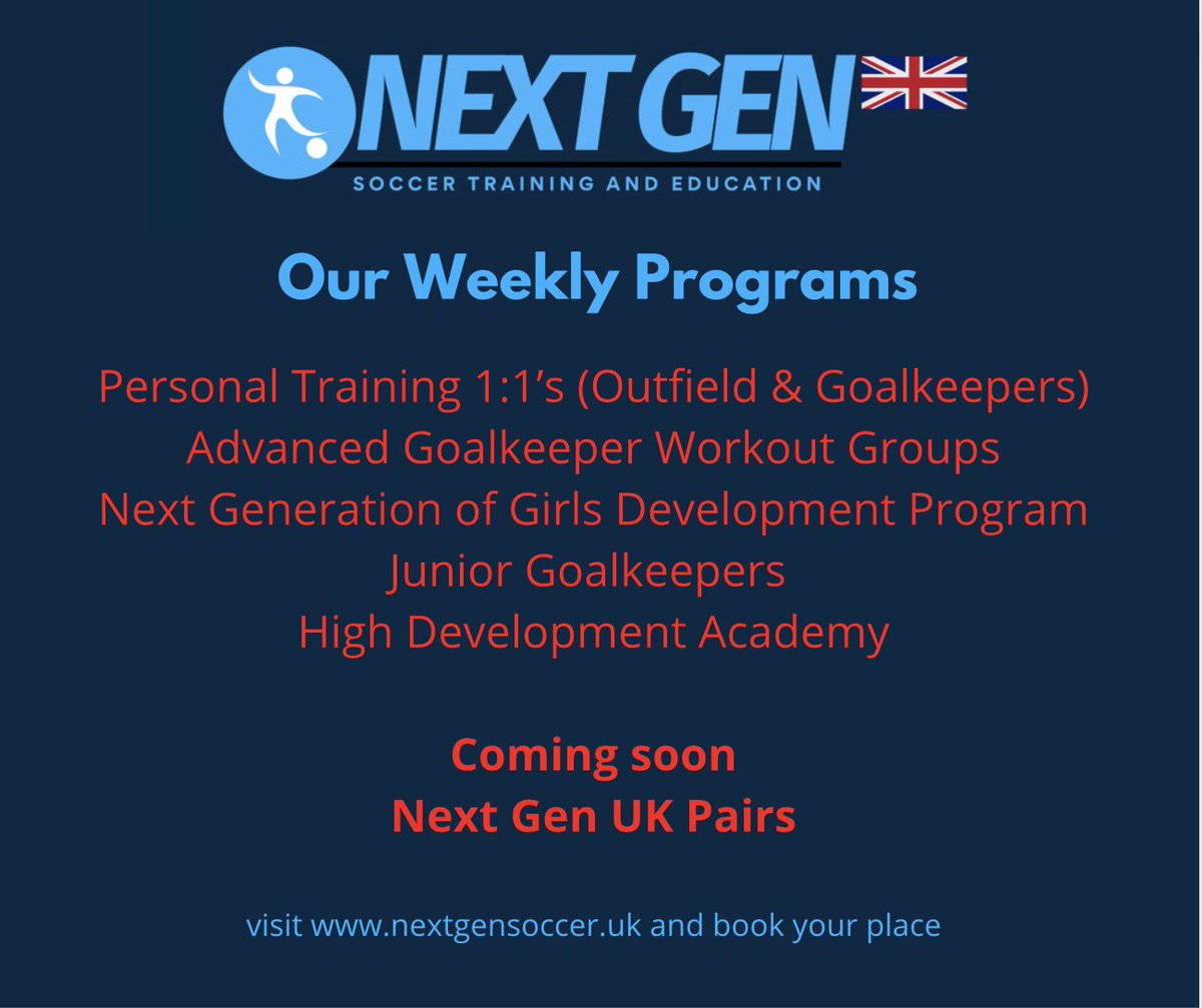 Next Generation Soccer & Education UK tweet media
