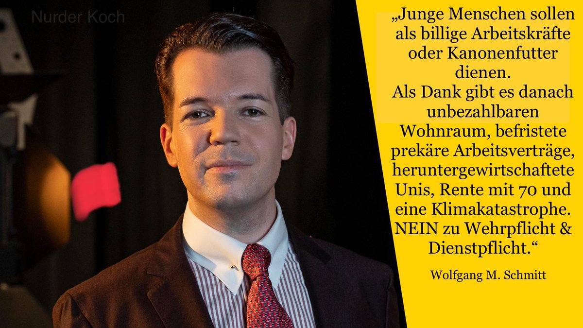 Guten Morgen liebe Nachbarinnen und Nachbarn! Das, was Wolfgang sagt!
#Pflichtdienst