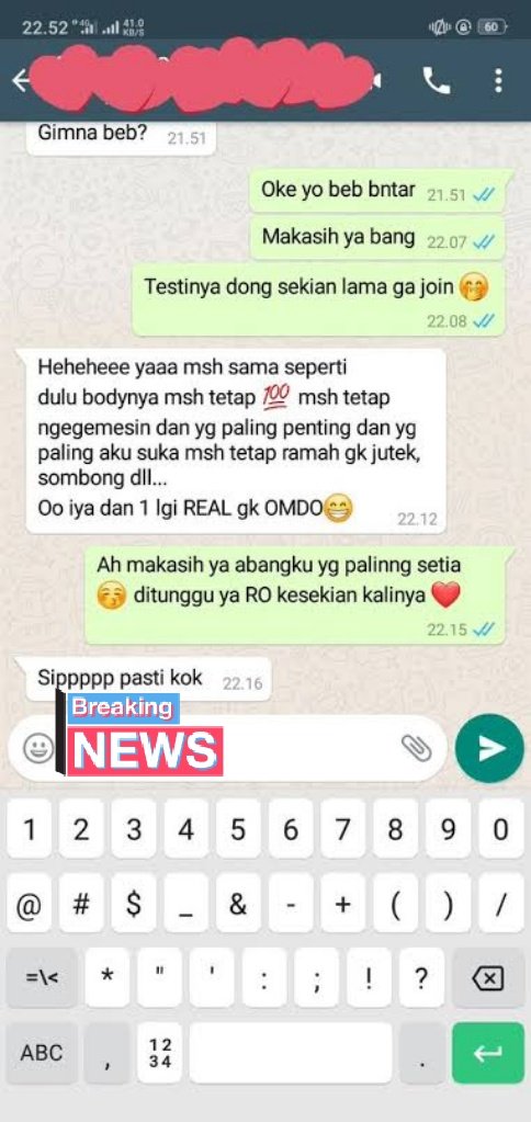 Salsa83683068's tweet photo. Include
bebasmain rasapacar
WA : 081363395659
#availsurabaya #bisyarsurabaya #openbosurabaya #bosurabayakota #bokingansurabaya #surabayacod #surabayalendir #surabaya #lendirsurabaya #wpsurabaya #codsurabaya #OpenBO #surabayabirahi #surabayaincluderoom #surabayabo #surabayacodnodp https://t.co/xt6VUNdloQ