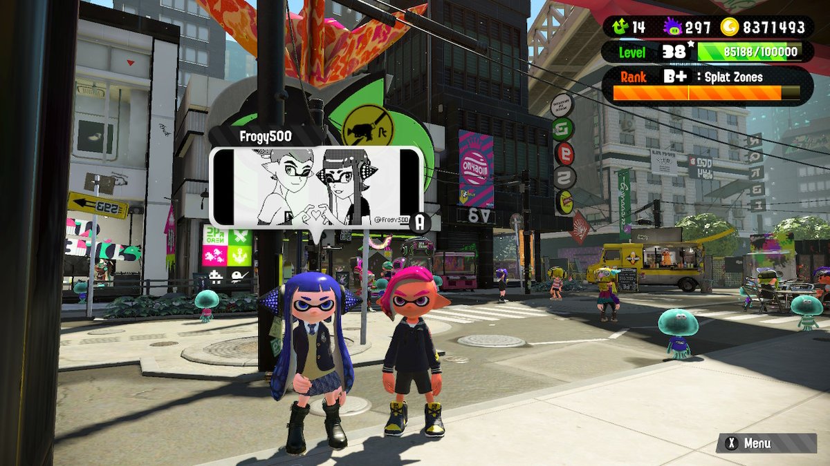 Darikyun's tweet photo. @Frogy500, Such a Gr8 Plaza Post!! Sooo Cyyuuttee! ^w^
Here Sum Nice pix of Of ur #Inkling! Hope u like em!
#Splatoon #スプラトウーン #スプラトウーン2 #Splat2 #Splatoon2 #NintendoSwitch https://t.co/aUJm93s1E9