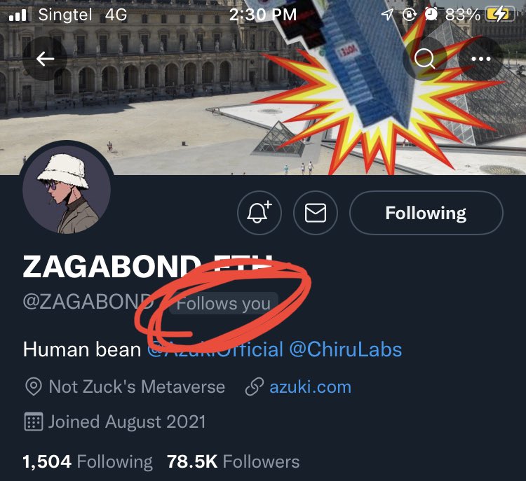 YO @ZAGABOND! You made my day! ☀️❤️