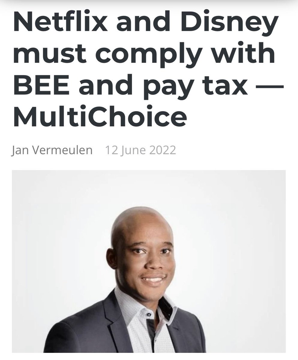 Paratus2014's tweet image. MultiChoice is just SABC that went to private school.