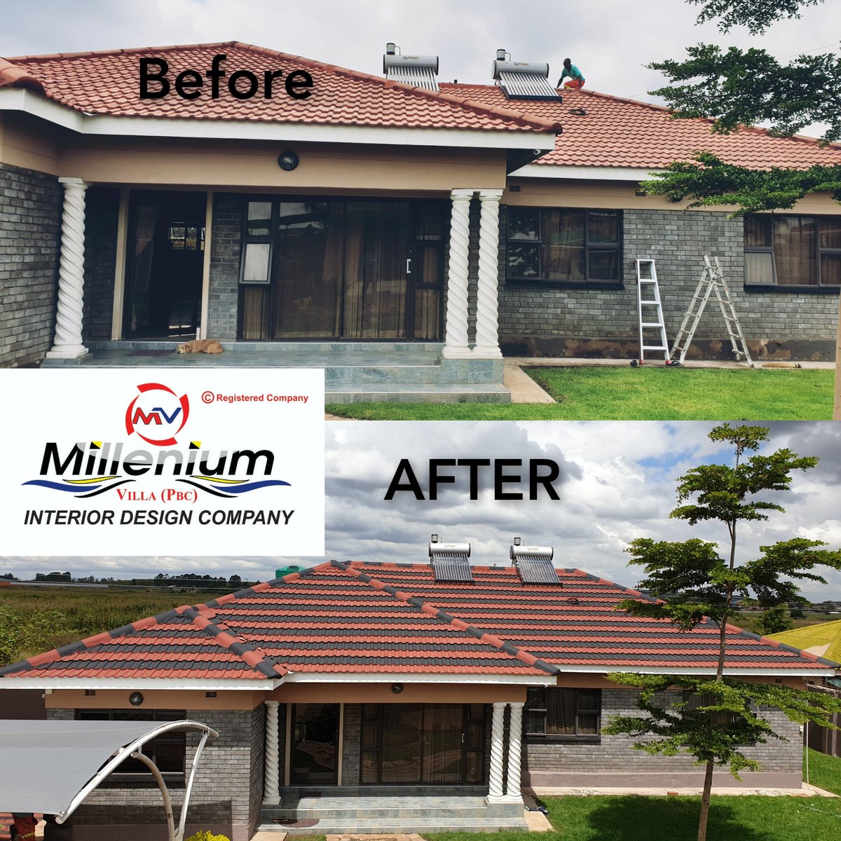 Painting by Millennium Villa Interior Design.
Bring a new look to your home today with our professional painters. #letscolour #Createthehomeofyourdream 
#Gooddesignforgoodpeople 
Our Facebook page -
MILLENNIUM VILLA INTERIOR DESIGN 
+263777861865/+263719861865