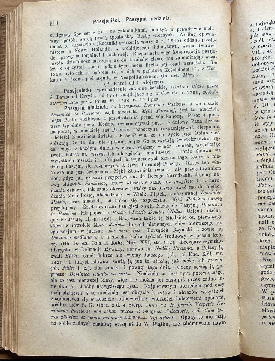 pasjonisci_cp's tweet photo. 130 lat temu (1892 r.) ukazała się niezwykle cenna Encyklopedia Katolicka, której autorem jest ks. Michał Nowodworski. Warto zobaczyć, jak opisuje on pasjonistów, którzy do Polski przybędą dopiero 31 lat później...
#pasjoniści #zakon #encyklopedia https://t.co/eCGPEYqRec