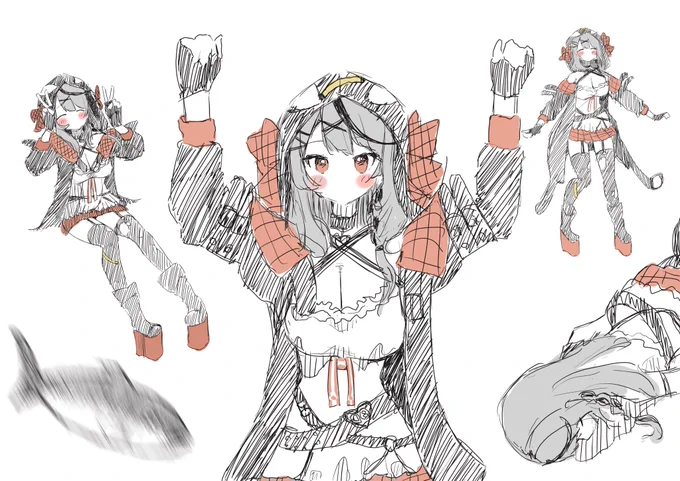 #沙花叉クロヱ3D 
 #さかまた飼育日記 