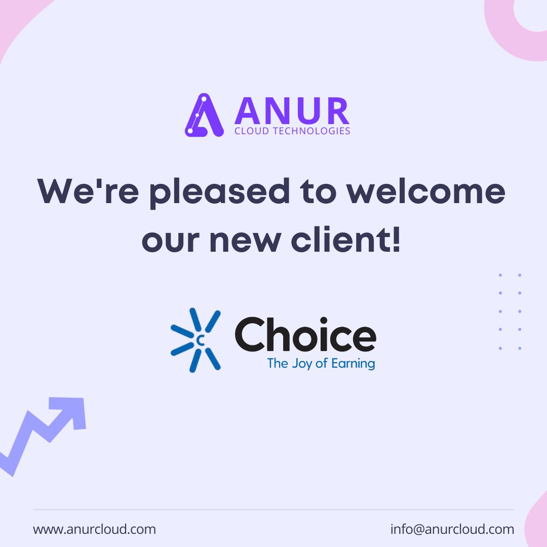 AnurCloudTech's tweet photo. We are happy to announce that we have successfully implemented Digital Welcome in Choice Finserv. We appreciate your trust & belief in our partnership & look forward to continuing to deliver world-class services.
#anurcloud #choicefinserv #welcomepost
#stockbrokingsolution #Saas https://t.co/sXtGzo9zC3