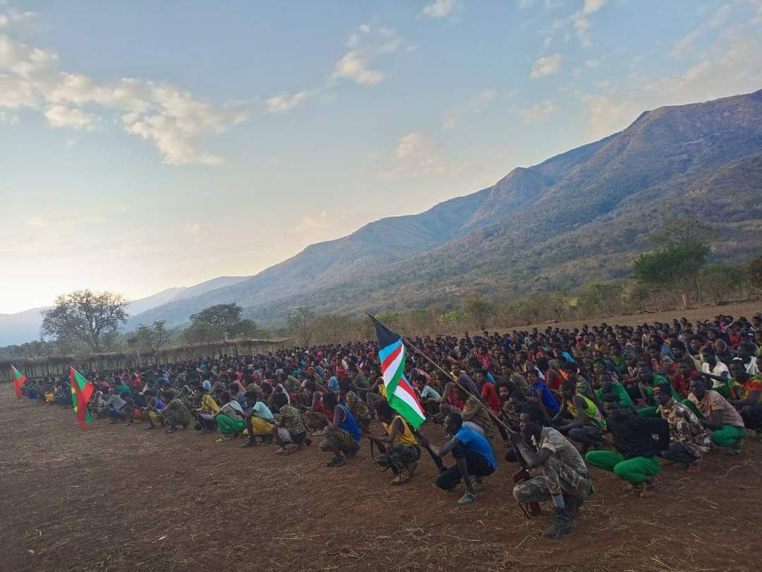 OdaaOromoo's tweet photo. After successfully defending against the Abiy regime’s much touted offensive on our positions, the OLF-OLA held a General Assembly with the  executive committee and high-ranking officers in attendance. #OromoLiberationArmy #Ethiopia https://t.co/YmYdVwoZus