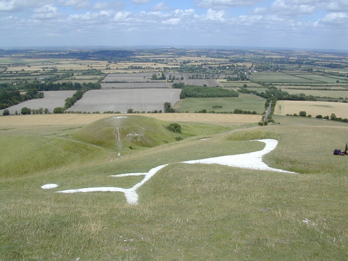 Beautiful Britain: Dragon Hill on the Berkshire Downs in Oxfordshire. Here St George slew the dragon - where its blood fell no grass will grow.. #INeverKnewThat #Travel #History #bestofbritish #UKTravel #visitbritain #visituk #visitengland #BERKSHIRE #discoverbritain #discoveruk