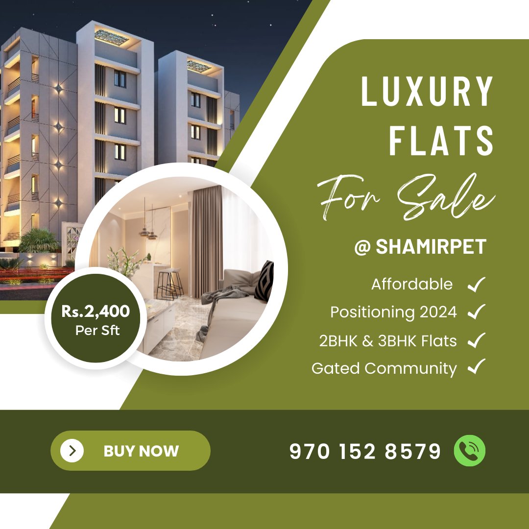 Cred_B_Realty's tweet photo. Flats for Sale at Shamirpet
Price Below 25 Lakhs with Assured rents
Call:- 9701528579 for more Information
#flatsforsale #luxuryflat #affordableflats #gatedcommunity #credbrealty #realestate #realestateinhyderabad #shamirpet #flatsinshamirpet #flats #flatssale #credb #cred https://t.co/RNbvNlttXR