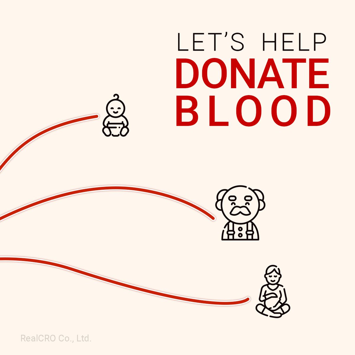 RealCROJapan's tweet photo. Do you know the 4 #blood types? 
 They are: A, AB, B, O.
Globally, the most common blood type is O positive and the rarest blood type is AB negative. 
One pint of blood can save up to three people. 
Let’s all make an effort to #help those in need by #donating blood when we can! https://t.co/msC83UM2Uk