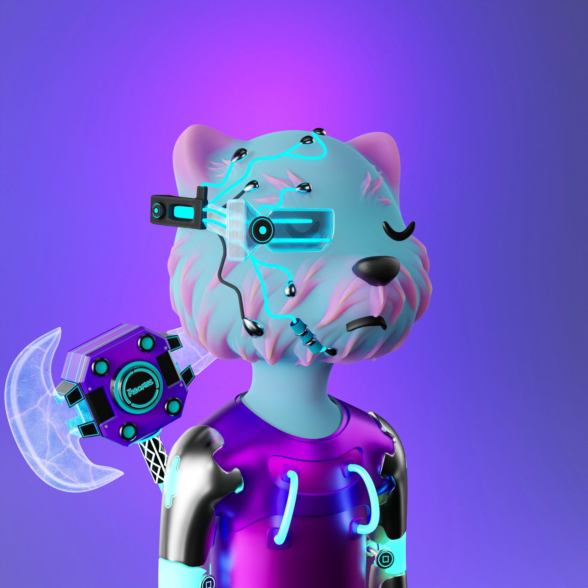 The Floofies NFT tweet media