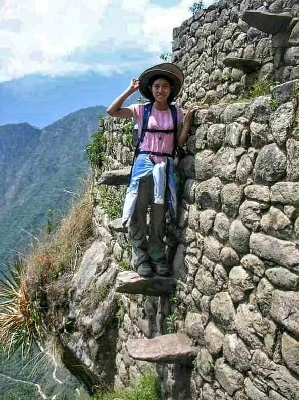 RT @historydefined: The Stairs of Death, Huayna Picchu, Peru were built by the Incas in the 15th Century. https://t.co/10xXIK1kOb