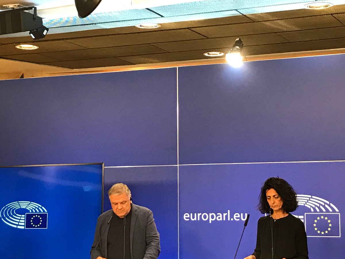 Per essere coerenti nella difesa dei diritti umani è necessario che l’UE abbandoni una certa doppia morale. <a href="/AntonioPanzeri/">Pier Antonio Panzeri</a> #pressconference #thefutureofhumanrights