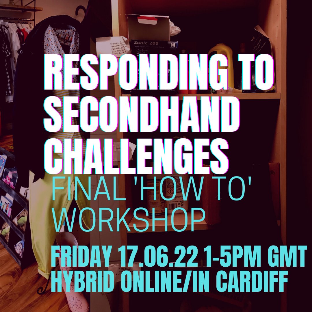 Join us THIS Fri <a href="/TSSWales/">TheSustainableStudio</a> with grub from <a href="/auberginecafec1/">aubergine cafe  🍆</a> (or online) to reflect on our Waste &amp; Reuse, Repair, Labour, and Community Welfare workshops &amp; explore 'how to' create a community project, change ed &amp; policy, &amp; resource projects in 2nd-hand! rb.gy/huvc0q