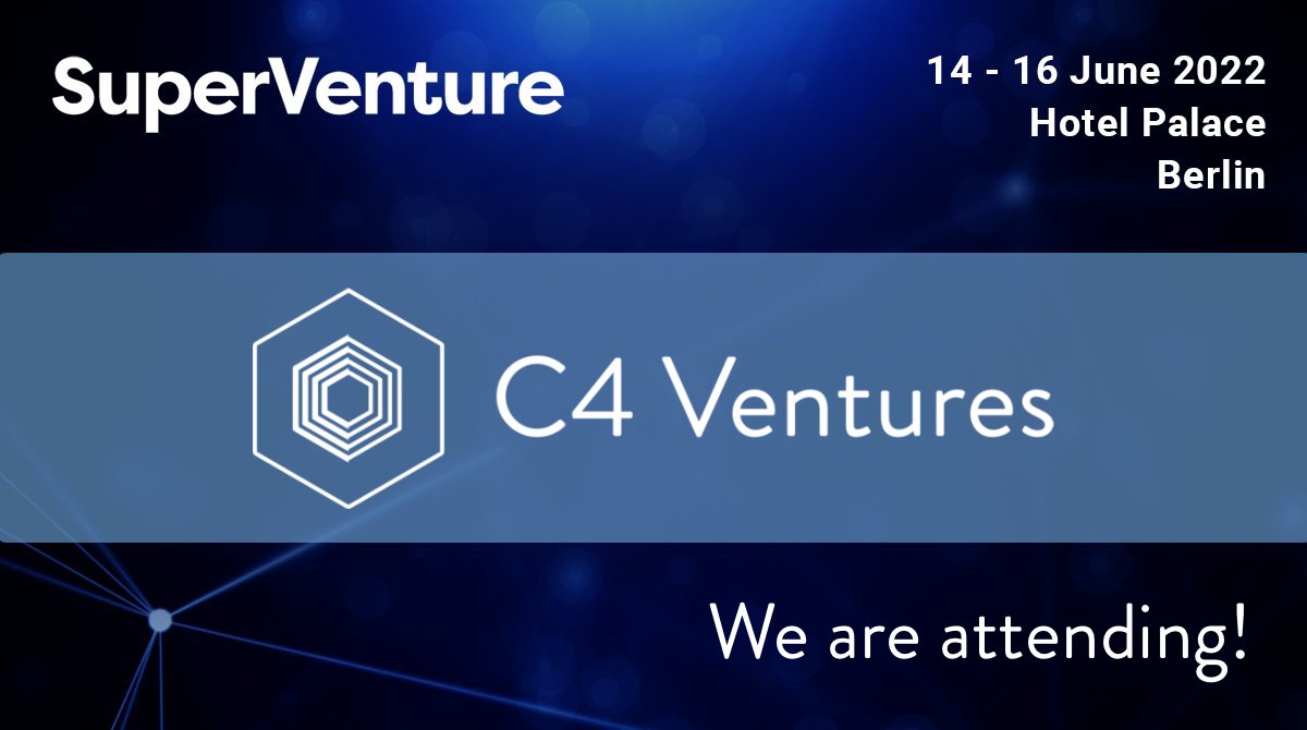 Our CFO <a href="/mbourdie/">Mathieu Bourdié</a> &amp; Partner <a href="/EricBoustouller/">Eric Boustouller</a> will represent C4 Ventures at #SuperVenture in Berlin on 14-16 June this week ! It’s a good opportunity to meet there or catch-up if you want to chat - don’t hesitate to send them a DM 🙌 #SuperReturn #VentureCapital