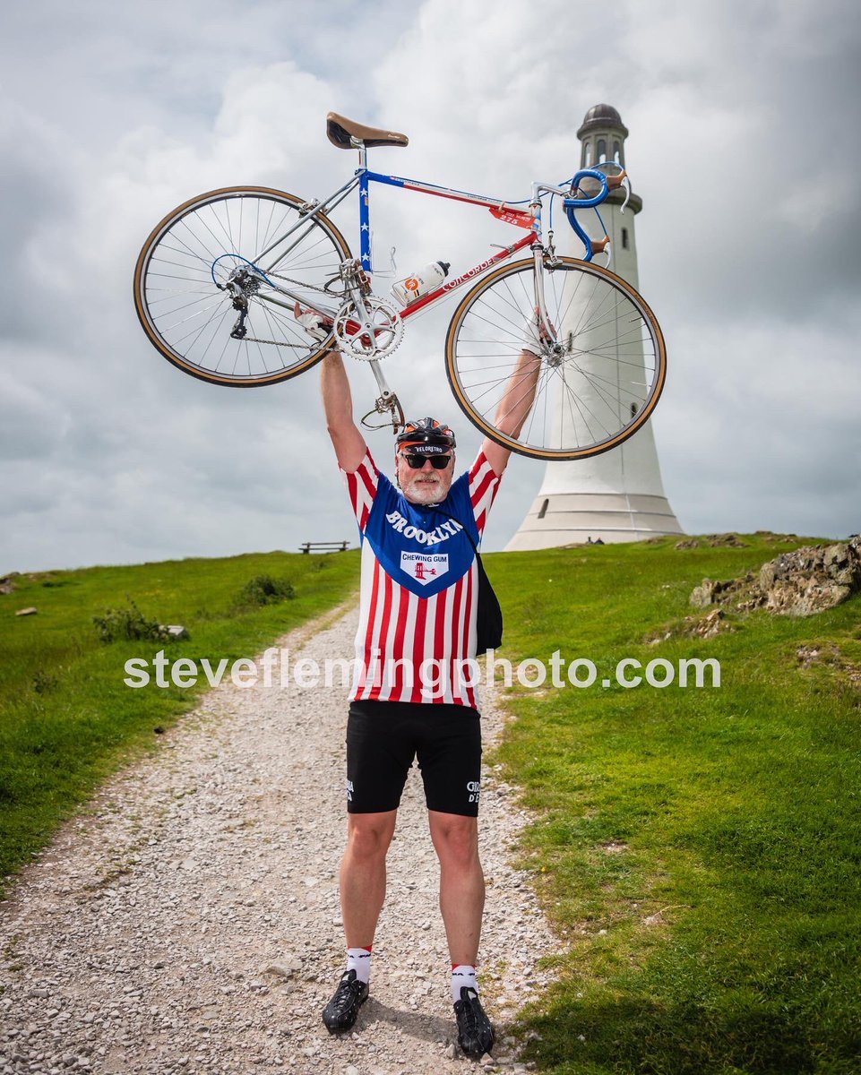 SteveFlemingM9's tweet photo. The challenge of riding the Hoad gravel track, @SportiveLakes Veloretro #gravelcyclingshots #gravelcycles #gravelride #vintagecycling #veloretro #hoadmonument #ulverston https://t.co/GHHBdwEVA8
