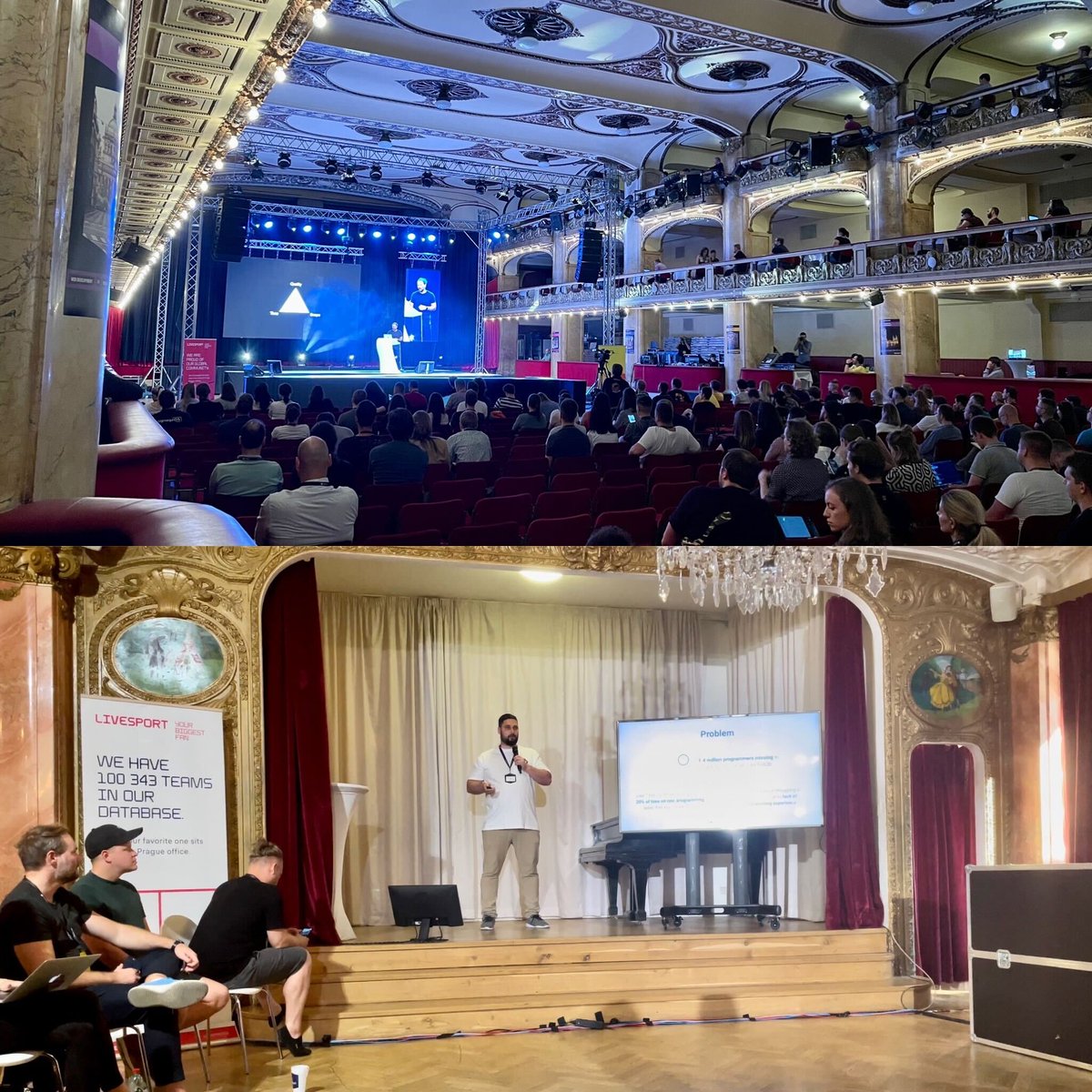 StylersCloud's tweet photo. Things we had a chance to do at @WebExpo :
- Watch some great talks ✅
- Present our vision and product at WebExpo Pitching Competition ✅
- Build new relationships ✅
- Have fun with other WebExpo attendees at the party ✅
#css #startups #WEBEXPO https://t.co/Vz5qWsnHMc