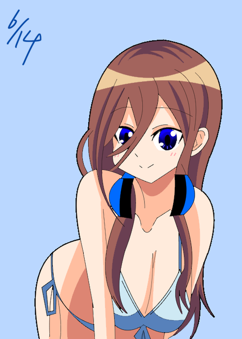 柳生@夏コミ　土曜日 西地区 西２ホール け29aさんがTwitterに投稿した中野三玖(五等分の花嫁)のイラスト。